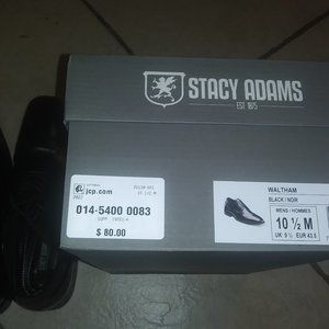 Stacy Adams® Waltham Mens Leather Cap Toe Lace Oxford Dress Shoes